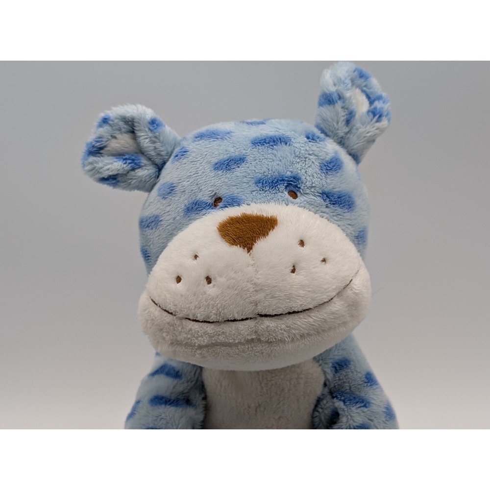 Animal Alley Baby Cat Leopard Plush Blue 10 Inch Stuffed Animal Toy - Picture 2 of 11